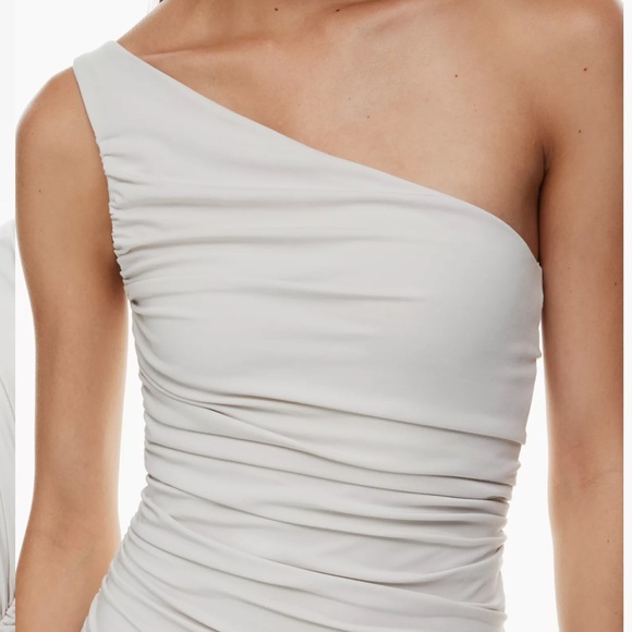 Vertigo MIDI Dress in Pearl - Picture 4 of 6